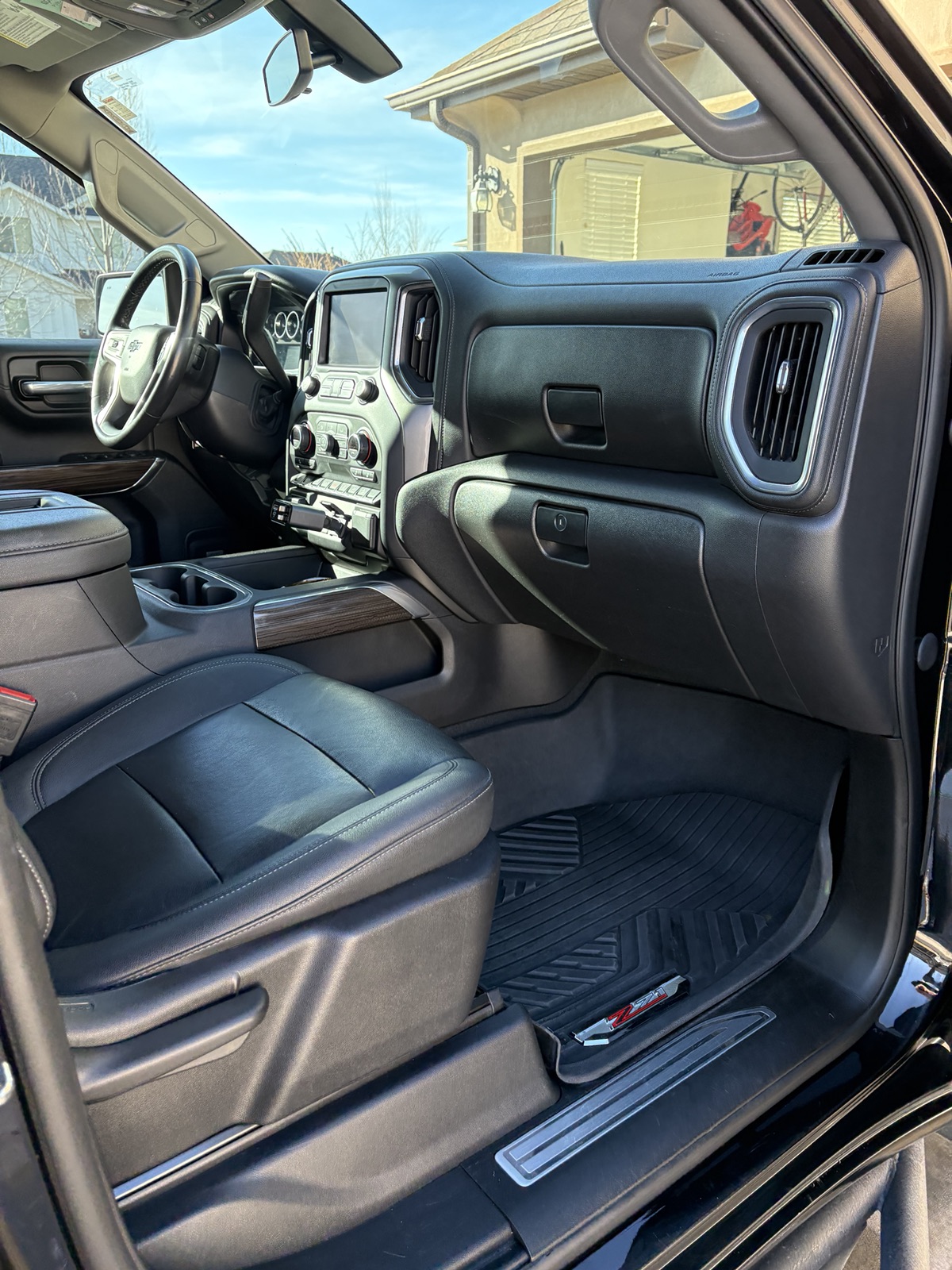 Detailed truck interior